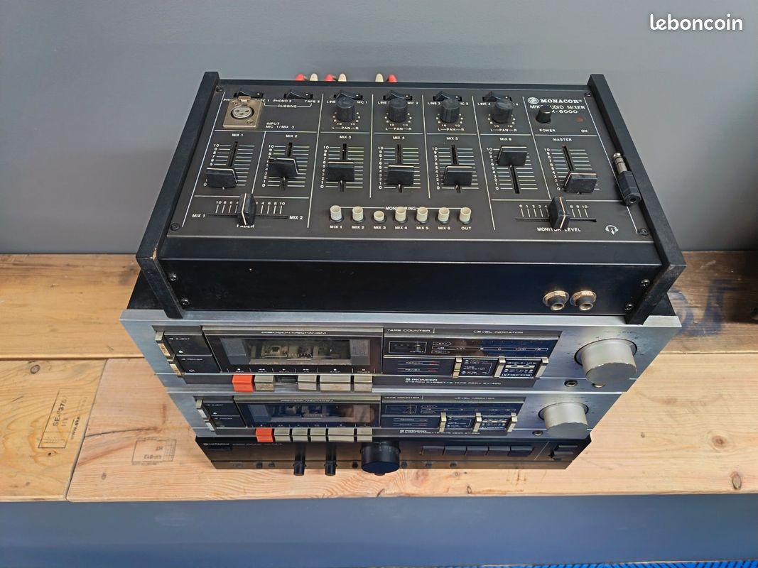 Lot HIFI Pioneer Hitachi Monacor (image 3)