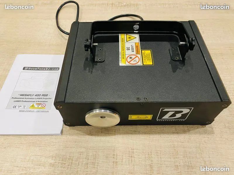 Projecteur laser Boomtone Dj - Megafly 400 RGB (image 3)