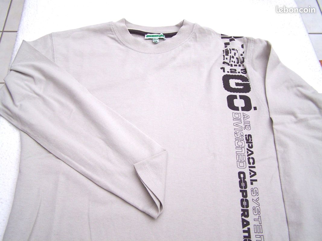 T-shirt garçon Vert Baudet 12 ans état neuf (image 1)