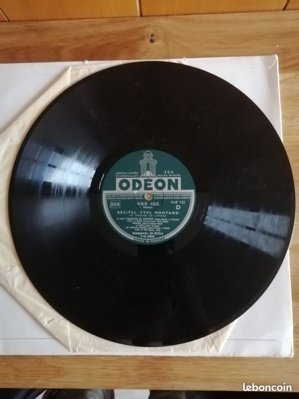Double album vinyle 33 tours - Yves Montand - Théâtre De L'Étoile Récital Yves Montand - 1954 (image 7)