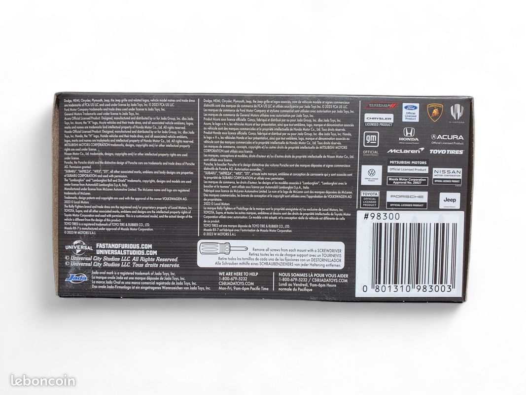 Miniature Jada toys Fast & Furious Dom's Plymouth GTX 1/32 - Jeux & Jouets