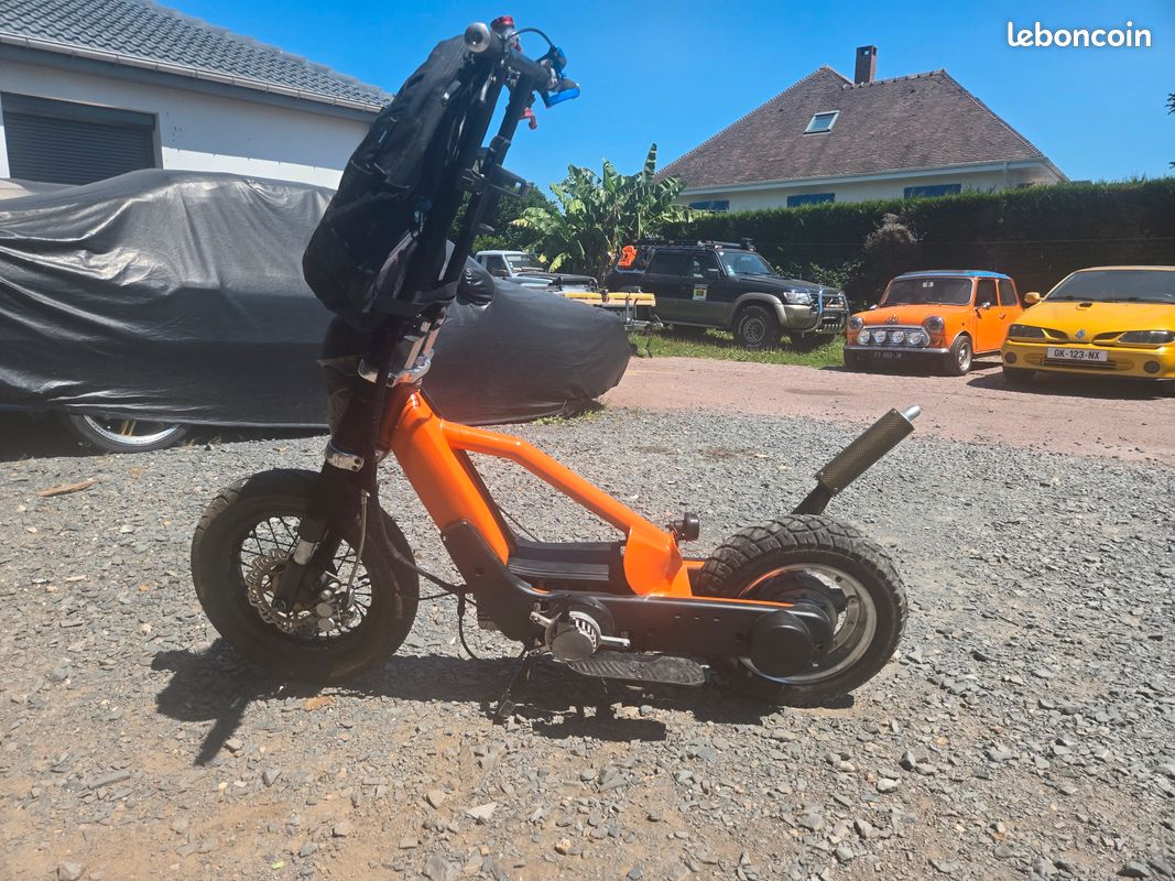 Trotinette ciao moteur full malossi mobilité paddock (image 2)