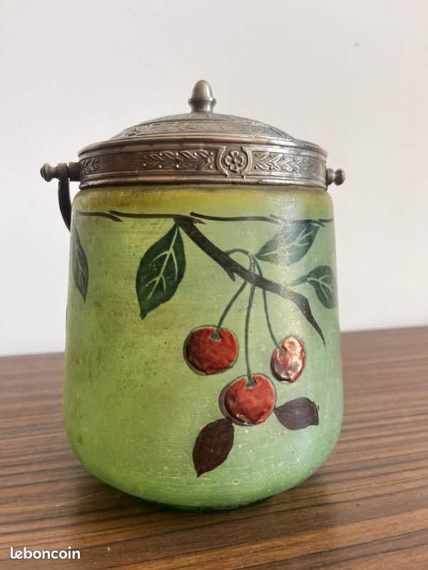 Maioliche Deruta - Pot avec couvercle - Majolique