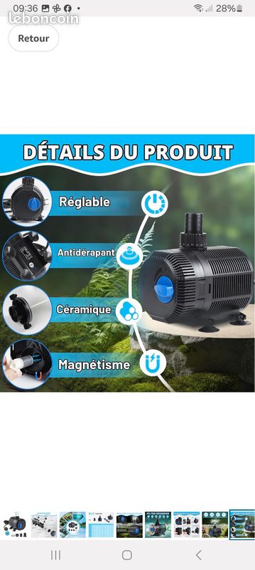Pompe filtration bassin (image 3)