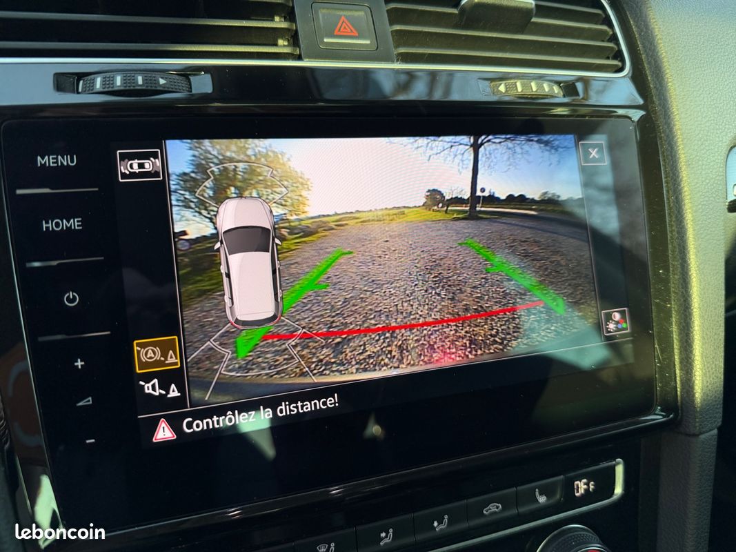 VOLKSWAGEN GOLF VII (2) 1.5 TSI EVO 150CH CARAT EXCLUSIVE DSG7 5P CarPlay Caméra de recul Sièges chauffants Garantie 12 mois (image 20)