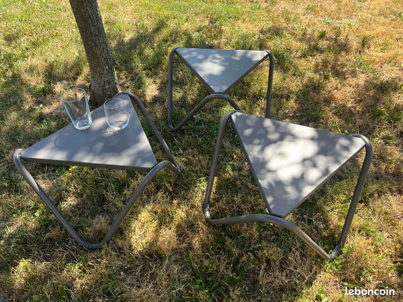 3 x Table basse Lafuma (image 1)
