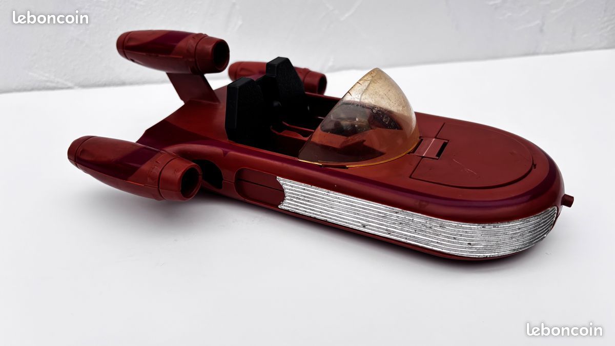 Star wars vintage Kenner Landspeeder Han Solo Chewbacca1978 (image 5)