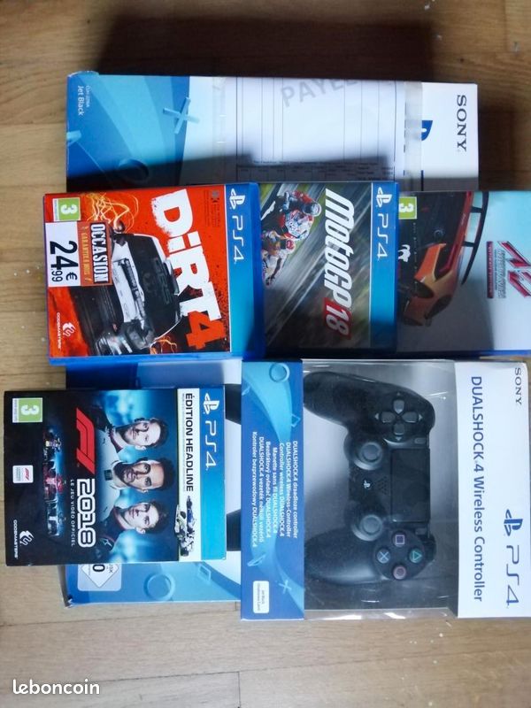 Console PS4 +4 jeux +2 manettes (image 1)