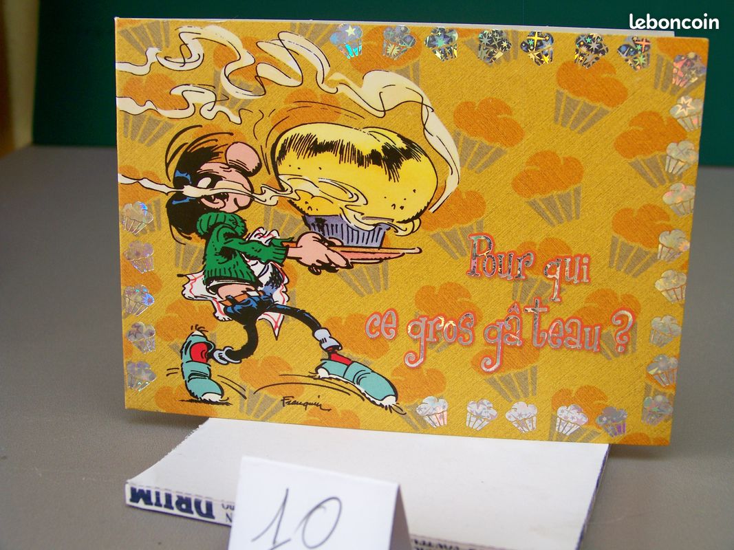 Cartes postales doubles Gaston Lagaffe 2003_2 (image 13)