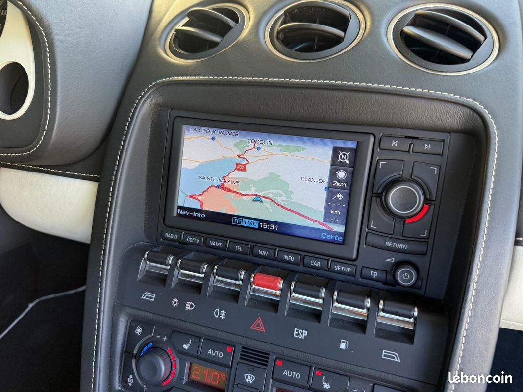 LAMBORGHINI GALLARDO 5.0 V10 - 520 - BV E-Gear COUPE Nera (image 16)