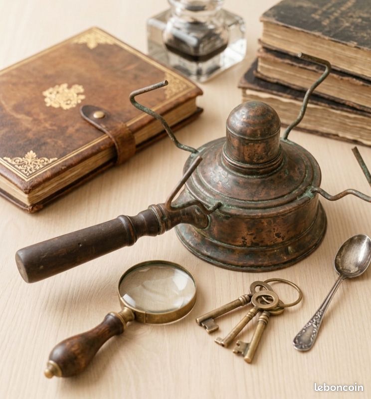 Ancien Petit Réchaud à Alcool De Voyage - Pour Coiffeur Ou Personnel Médical - France