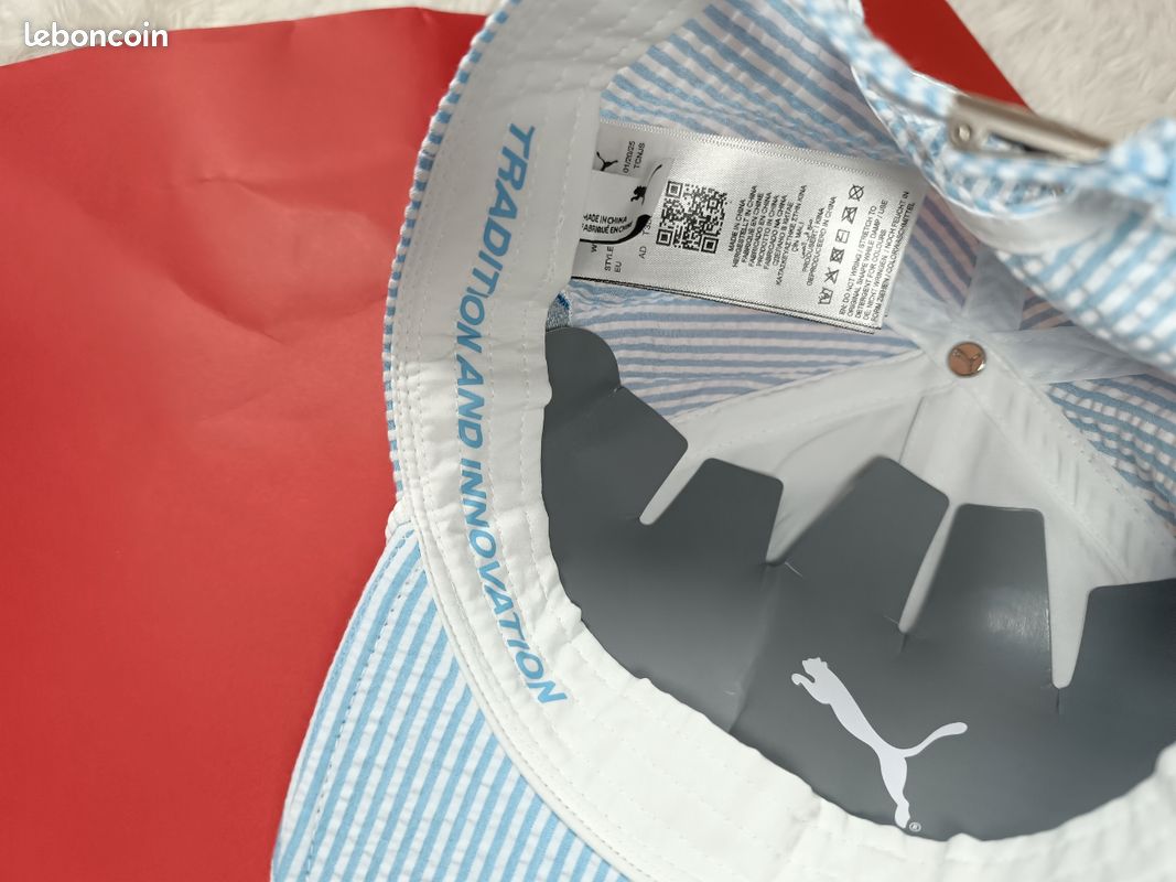 Casquette Scuderia Ferrari Édition Spéciale Monaco Charles Leclerc - Taille Unique, Neuf Avec Étiquettes