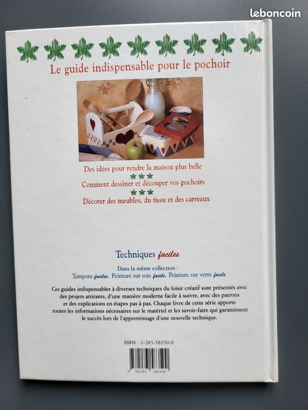 Livre loisirs créatifs - pochoirs (image 2)