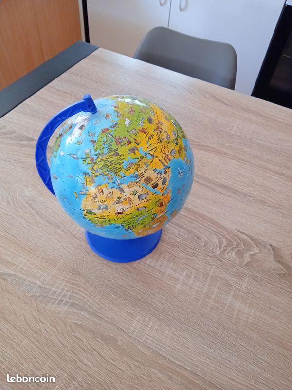 Puzzle 3D globe terrestre (image 1)