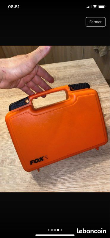 Alarmes De Touche Fox Mr + Avec Récepteur Et Coques Rigides – Pour Pêche à La Carpe – Occasion