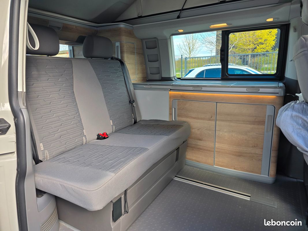 VOLKSWAGEN CALIFORNIA COAST 2.0 TDI150ch DSG CARPLAY/IMMAT FR COVERING ORANGE garantie VW 08/2028 (image 18)
