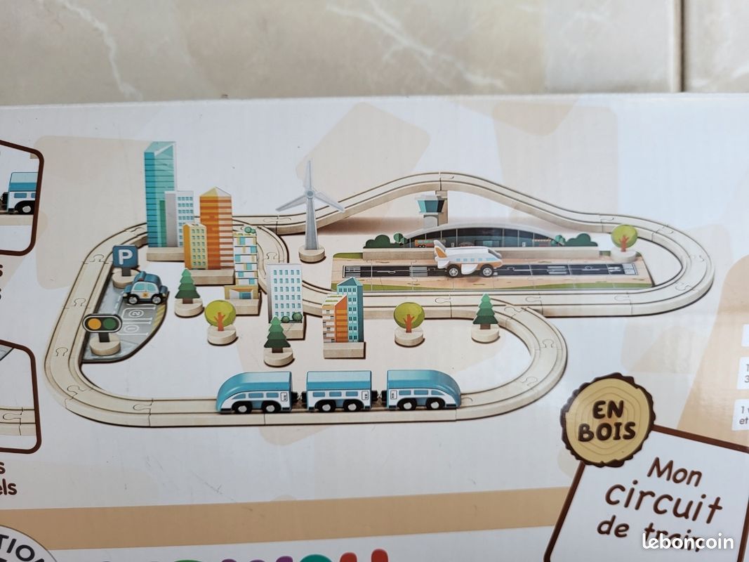 Jeu circuit en bois (image 5)