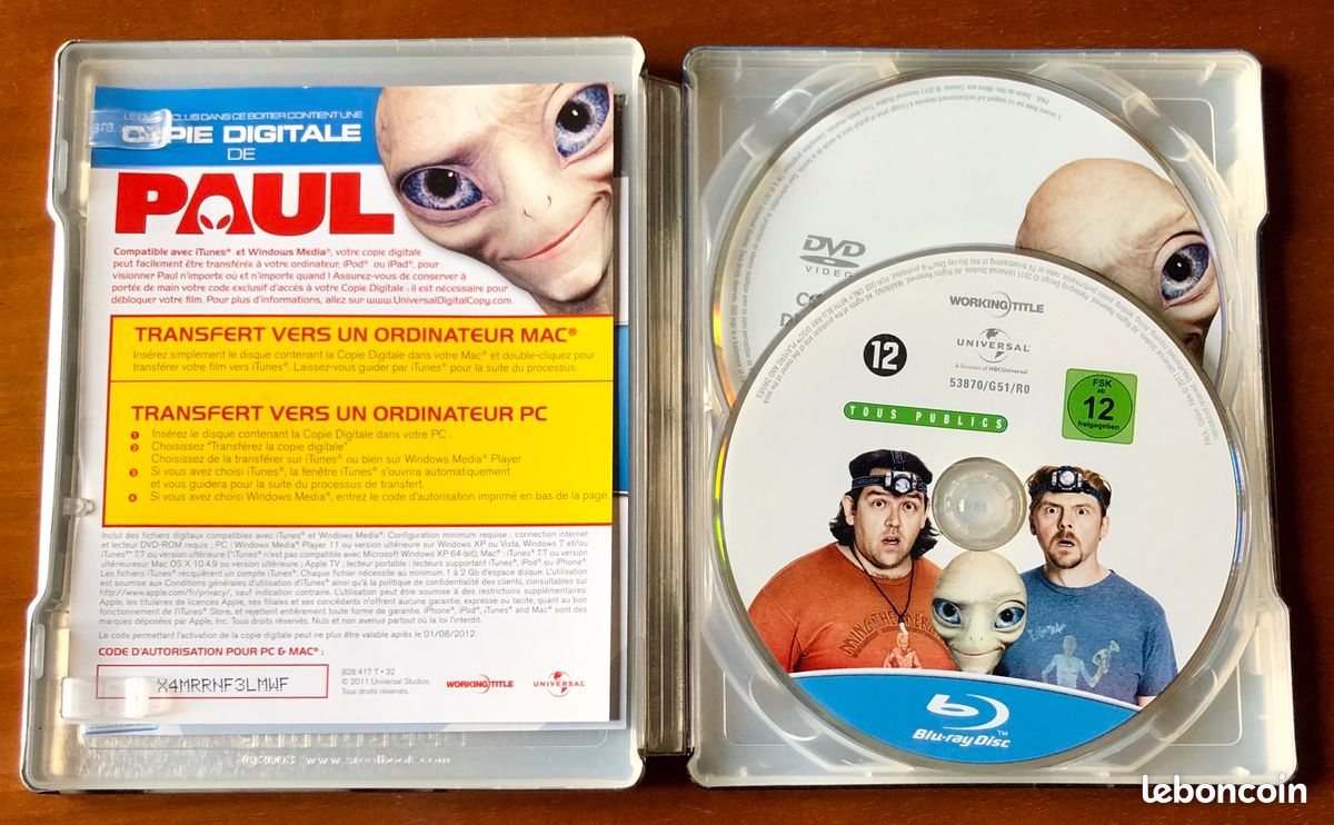 PAUL "Blu-ray- coffret métal (image 2)