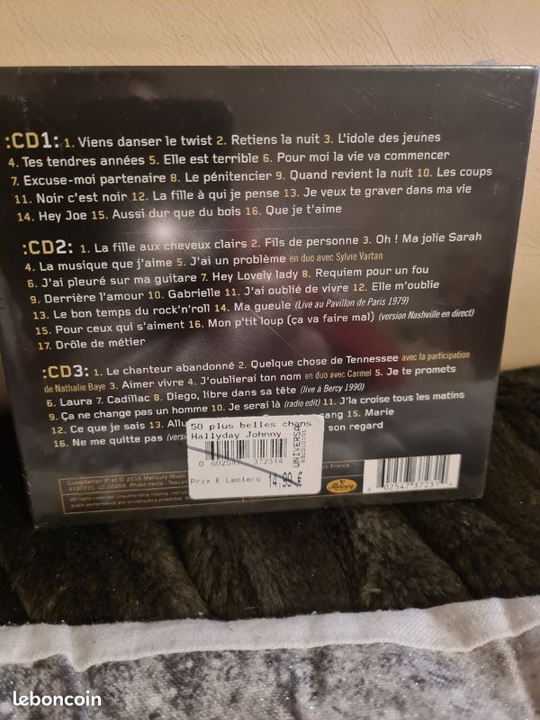 Cd johnny hallyday (image 2)