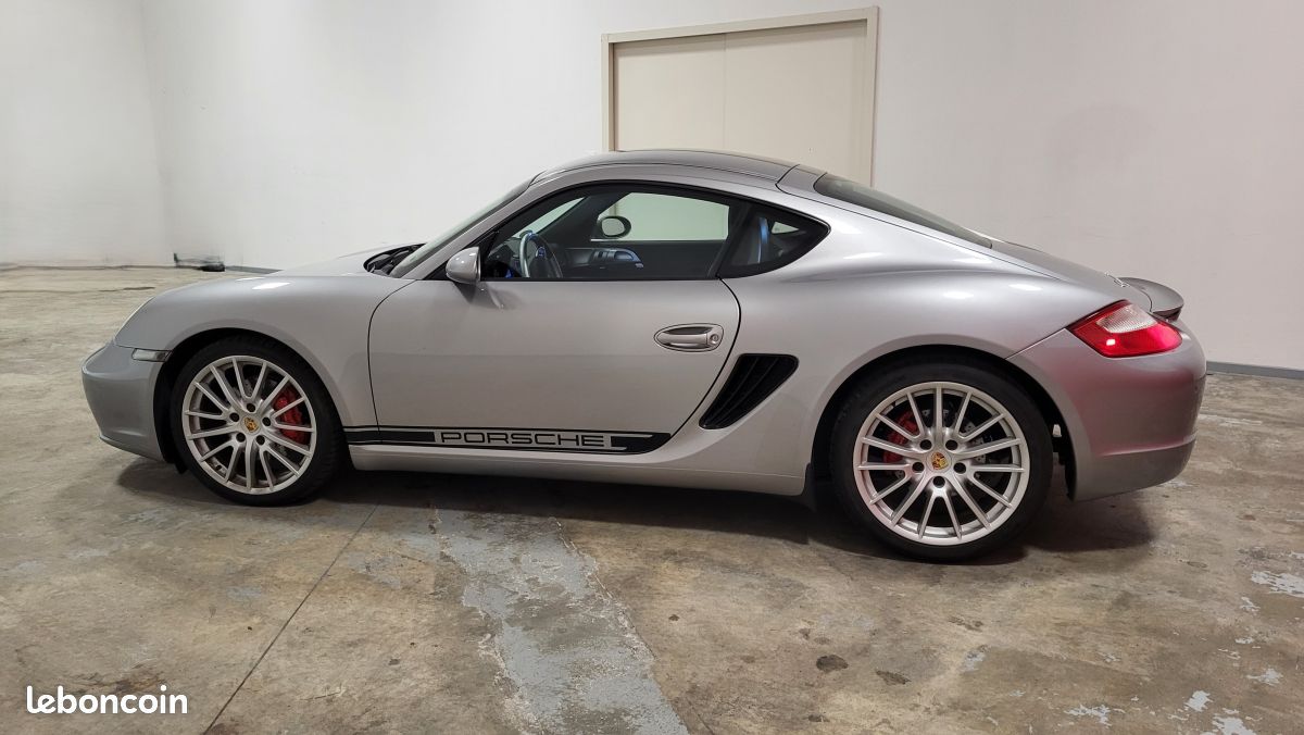 PORSCHE Cayman CAYMAN S 3.4 295CV BV6 PACK CHRONO CUIR COMPLET VOLANT MULTIFONCTION (image 4)
