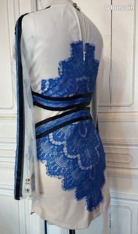 Robe Soirée Chic Sculpturale T XS/S (image 12)