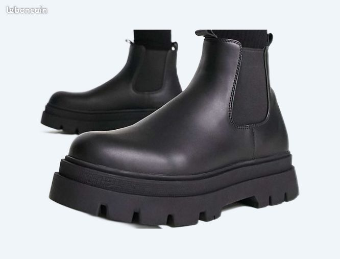 Leather Chelsea Boots Asos Bottines Homme Chelsea Boots Men's