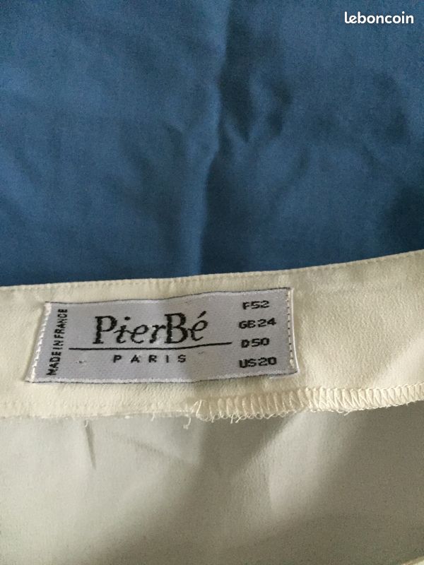 Débardeur crème pierbé 52 (image 2)