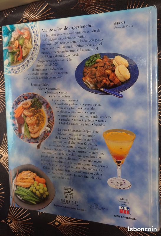Livre de recettes en espagnol (image 3)