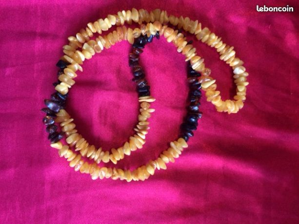 Collier en véritable ambre de la baltique (image 1)