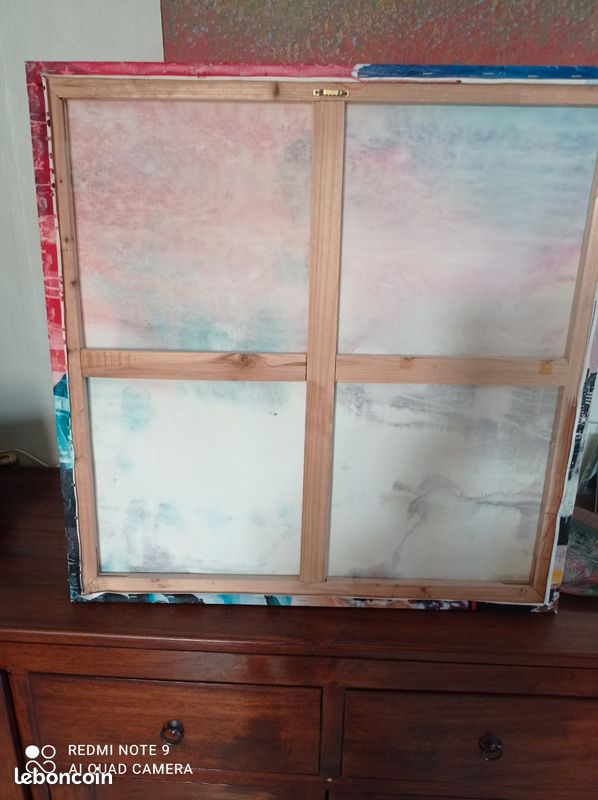 Toile tendue sur châssis bois (image 2)
