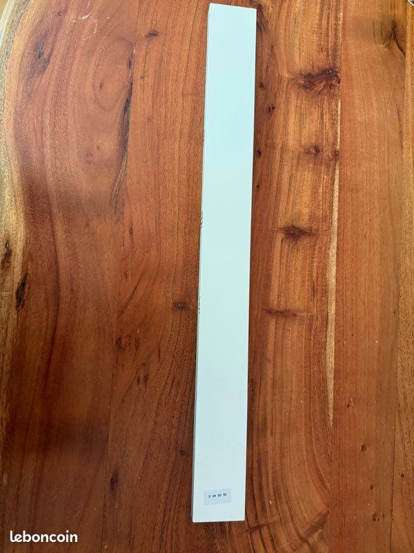 Bandeau de four Stevia blanc l. 59,7cm x H. 5,8cm Good Home Castorama (image 2)