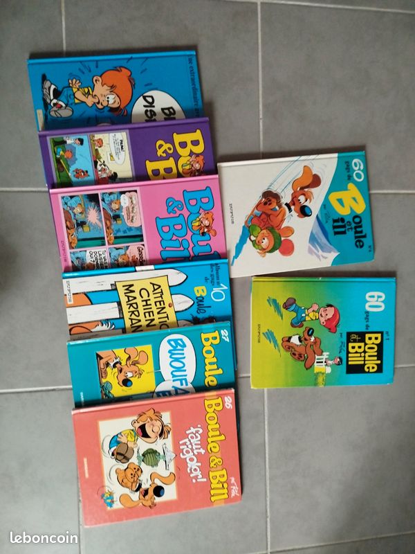 Lot de 8 bd boule et Bill (image 1)