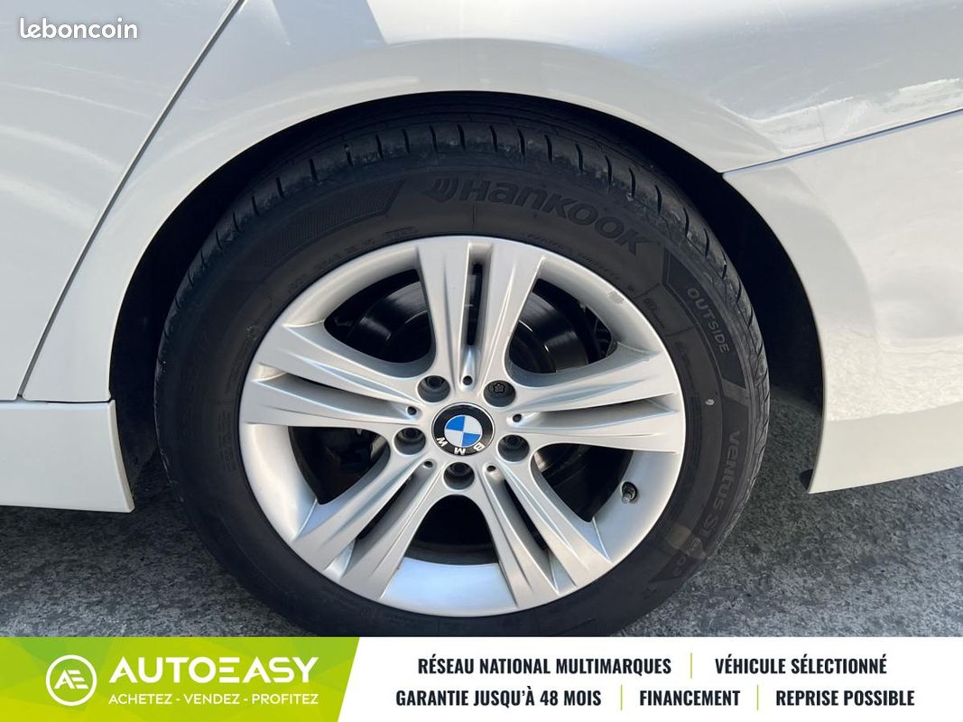 BMW Série 3 F30 318d 143 BVA Sport / GPS / Radars AR / Entretien à Jour (image 19)