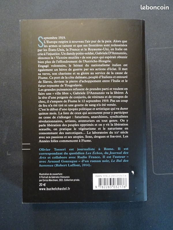 La folie d'Annunzio - L'épopée de Fiume (1919-1920) de Olivier Tosseri (image 2)