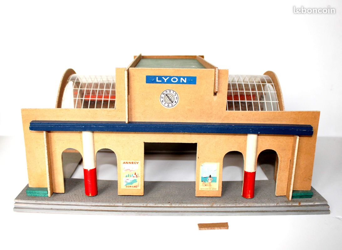 Hornby 1/43 o n°15 maquette grande gare demontable lyon diorama quai decor train (image 4)