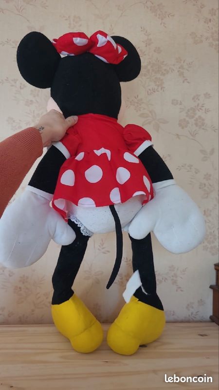 Disney Minnie Mouse Mickey Mouse Grande Peluche Grande Peluche
