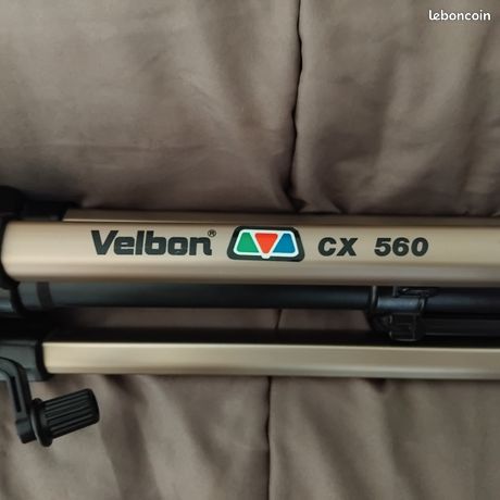 Trépied Velbon CX-460 Pour Appareil Photo - Occasion TBÉ - Réglable
