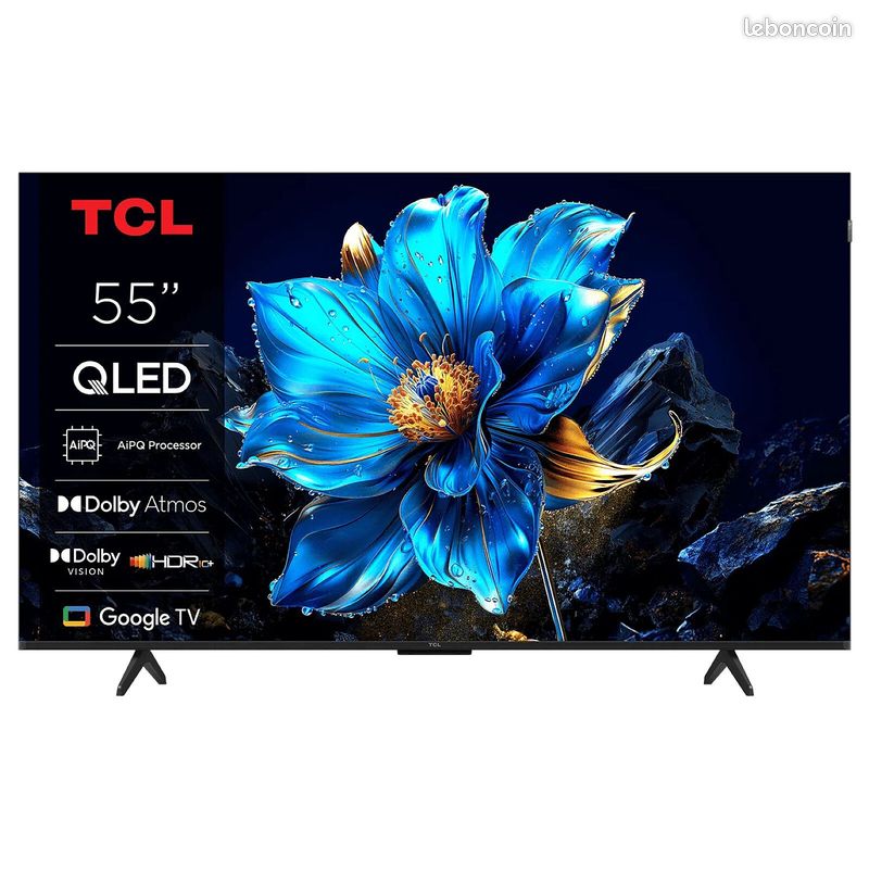 TV 4K UHD QLED 55" TCL 55T69C - NEUF (valeur 450 euros) (image 2)