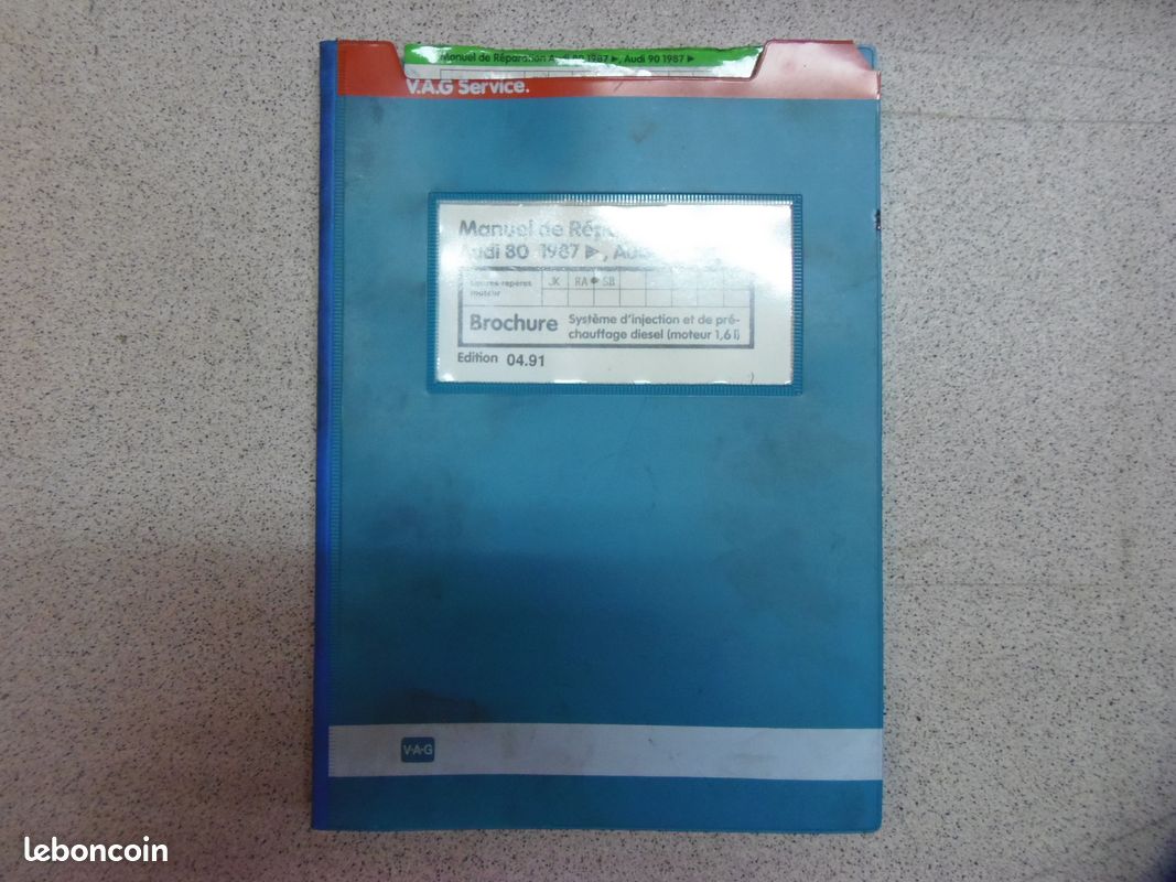 Manuel pour Audi diesel 1,6l (image 1)