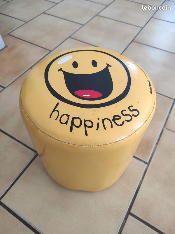 Pouf happiness Vintage (image 1)