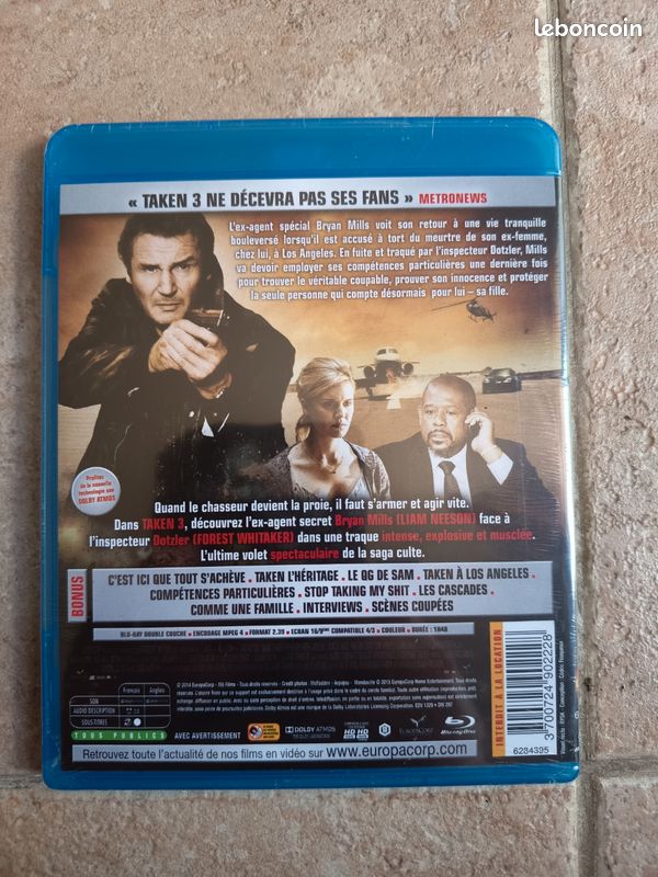 Taken 3 en blu-ray (image 2)