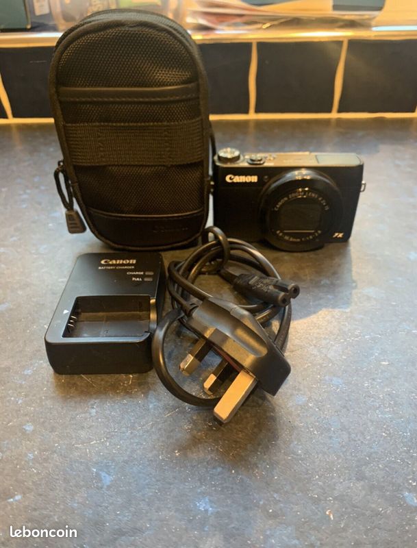 Canon PowerShot G7X 20,2 mégapixels - noir (image 1)