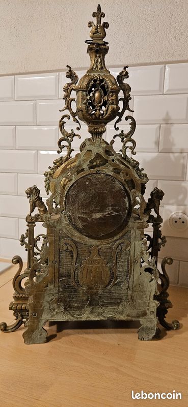 VENDU Horloge et Chandeliers en bronze (image 14)
