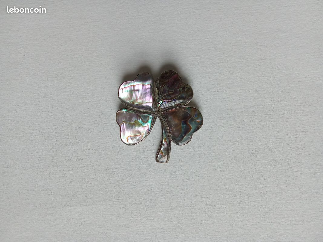 Broche Trèfle Filigrané En Argent 925 - Neuf Sans Emballage, Poids 4,15gr, Poinçon Sterling
