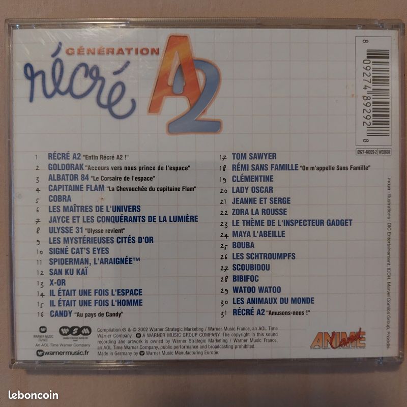 K7 Audio Vintage Dorothée - Épisode Goldorak Et Casimir - Collection Années 80