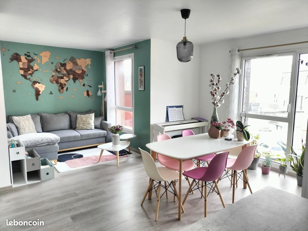 Appartement 3 pièces 71 m² · à Mons-en-Barœul · 71 m² · 238 000 €