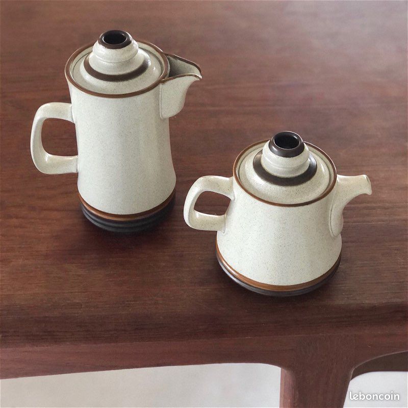 Ensemble cafetière théière vintage (image 10)