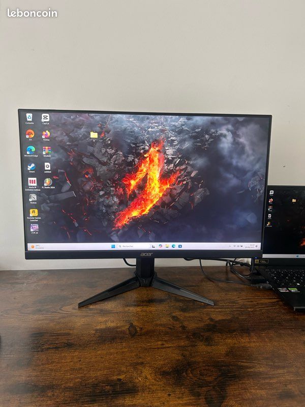 Moniteur Acer Nitro QG1 23,5’’ Full HD – complet, bon état (image 1)