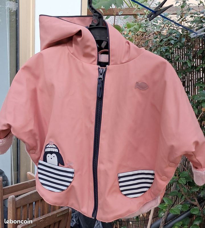 Ciré cape avec capuche week-end à la Mer Vêtements bébé