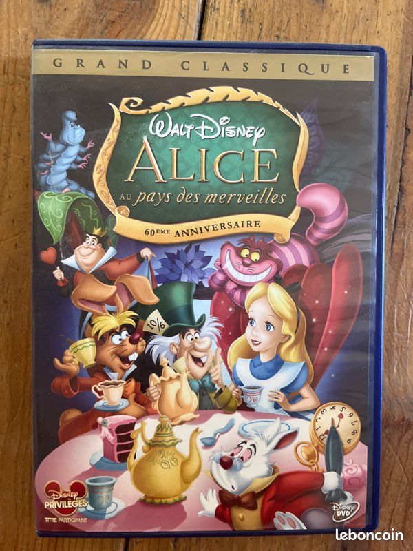 DVD “Alice au Pays des merveilles”, edition 60ème anniversaire (image 1)
